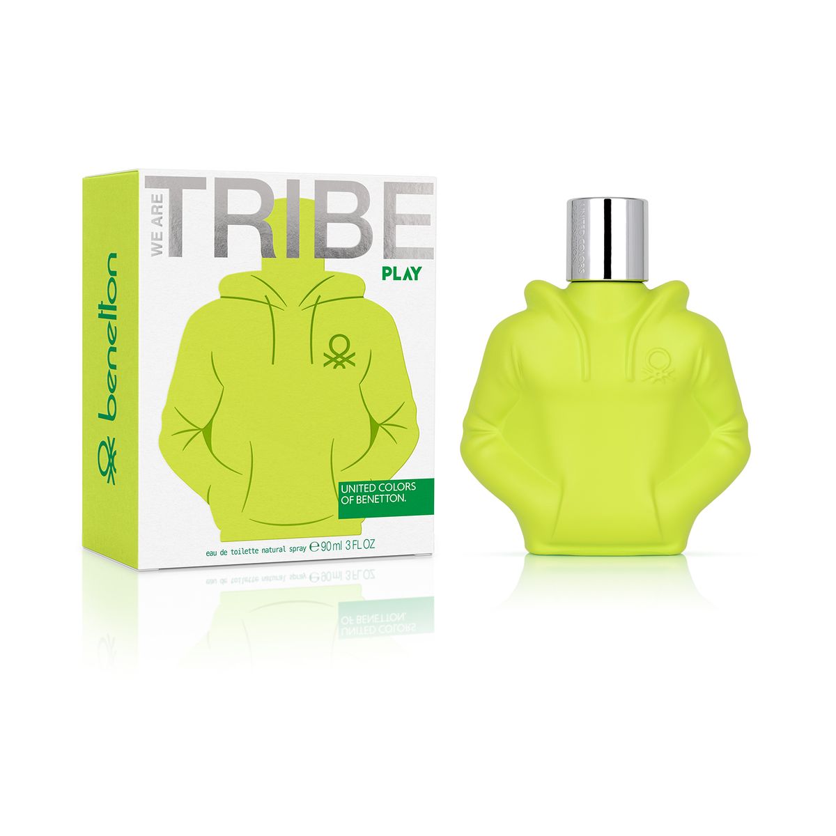 BENETTON - Perfume Hombre Benetton Tribe Play 90 ml Eau de toilette