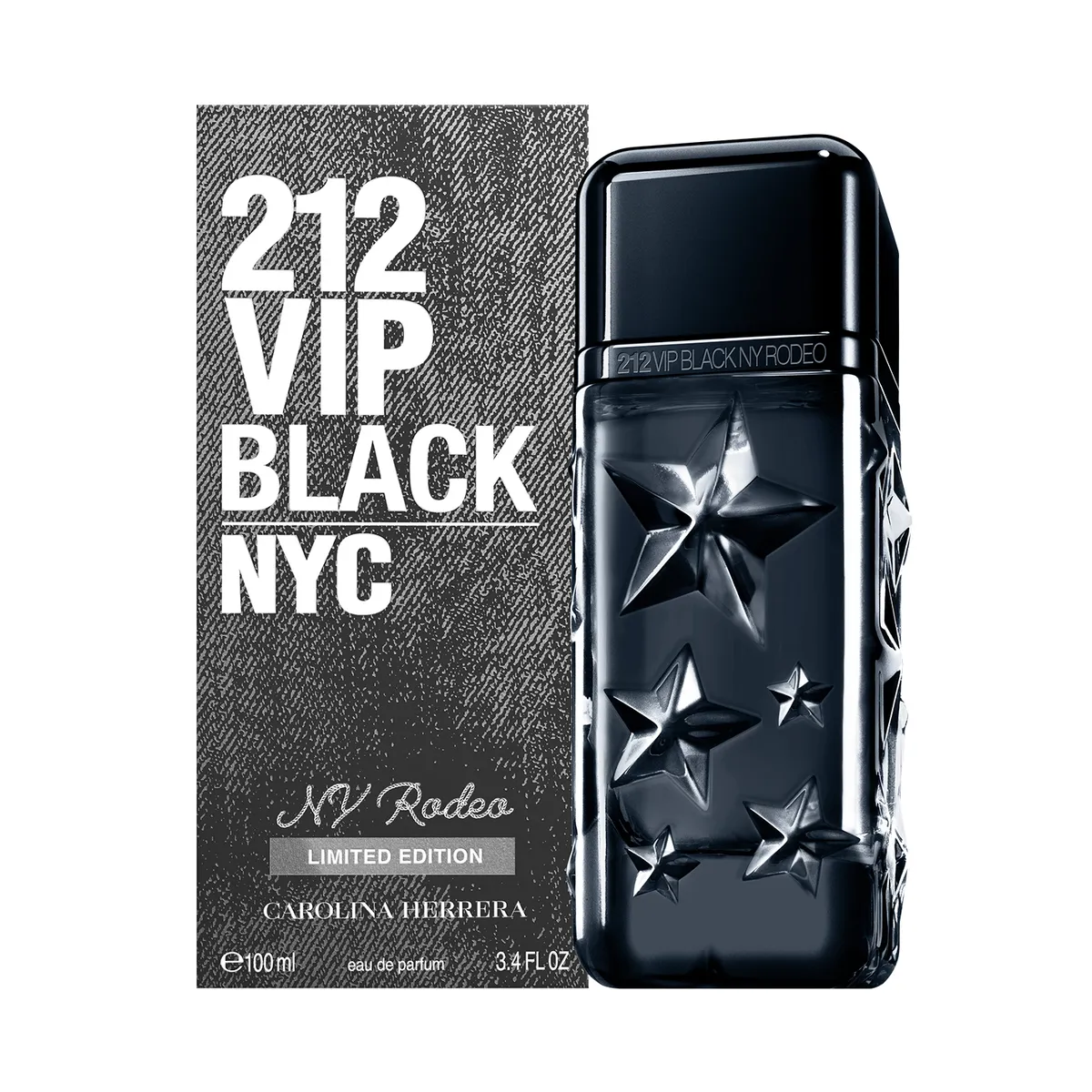 CAROLINA HERRERA - Perfume Hombre Carolina Herrera 212 VIP Black NY Rodeo 100 ml Eau de parfum