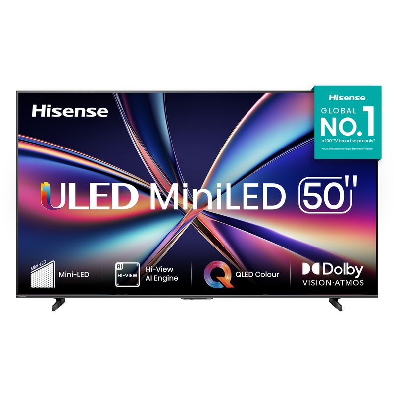 HISENSE - Televisor Hisense | 50 Pulgadas | 4K ULED MiniLED | 50U6QV