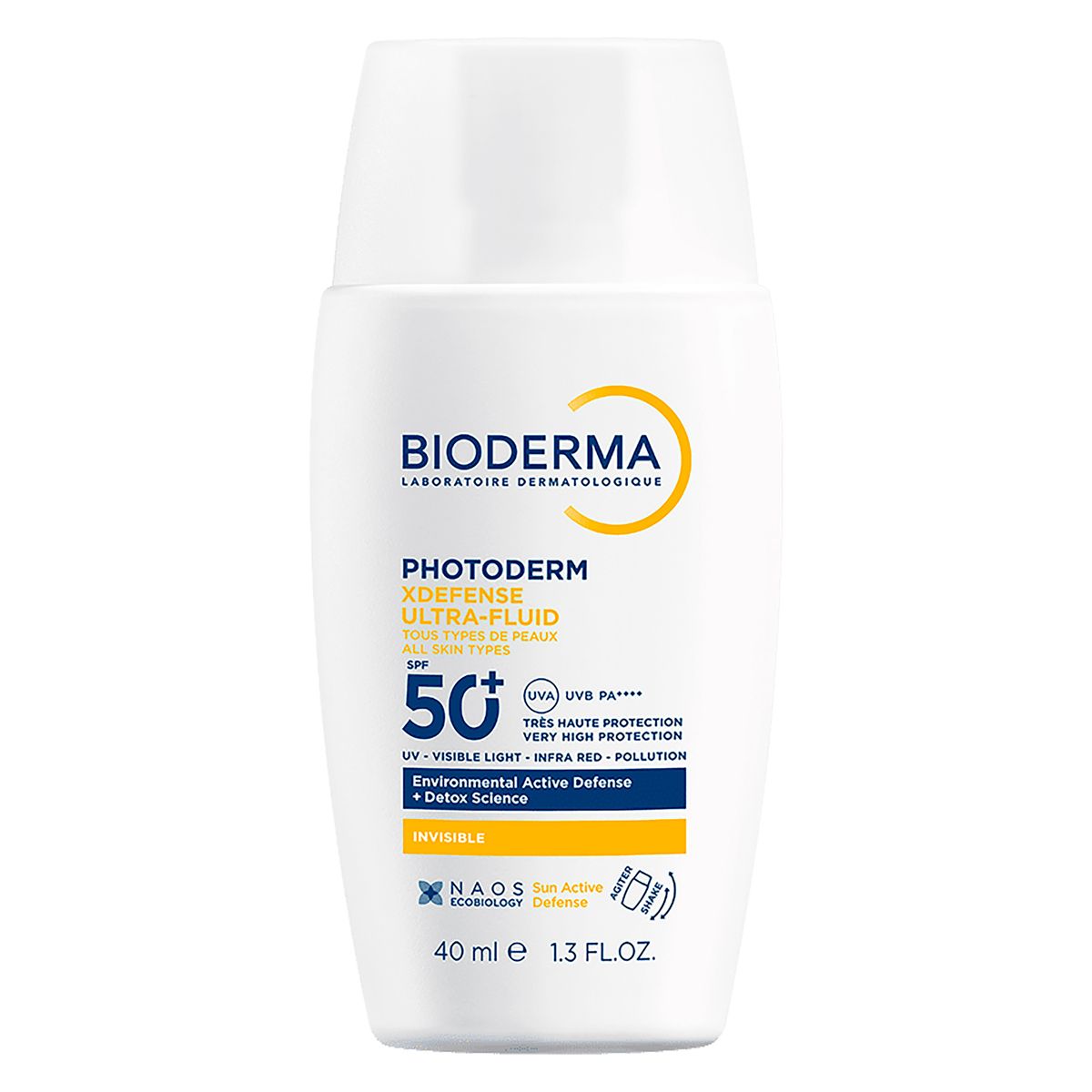 BIODERMA - Protector solar Photoderm XDefense Ultra-Fluid SPF50 Bioderma para Todo tipo de piel 40ml