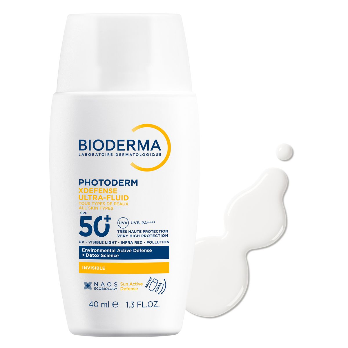 BIODERMA - Protector solar Photoderm XDefense Ultra-Fluid SPF50 Bioderma para Todo tipo de piel 40ml