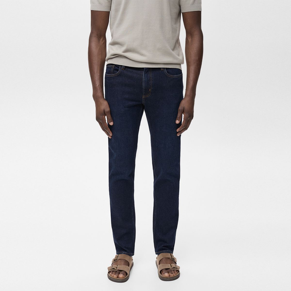 MANGO - Jean Hombre Slim de Algodón MANGO