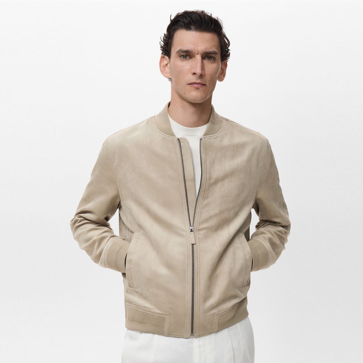 MANGO - Chaqueta Bomber Hombre MANGO