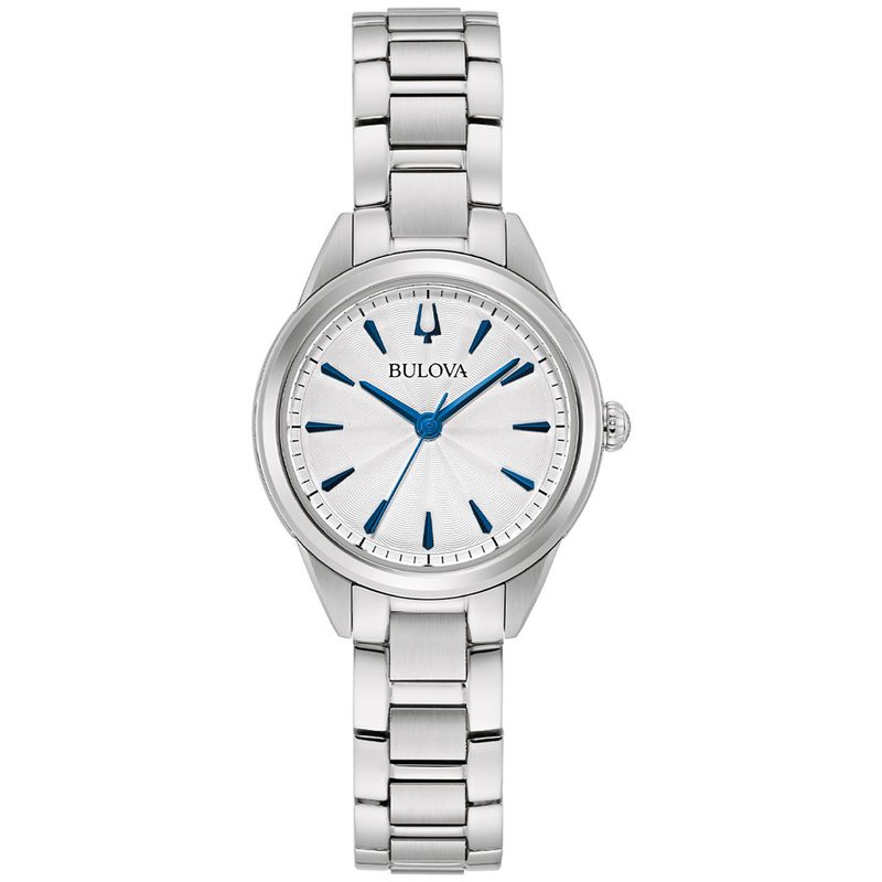 BULOVA - Reloj Bulova Mujer Brace. Reloj Acero Inoxidable Plateado 96L285