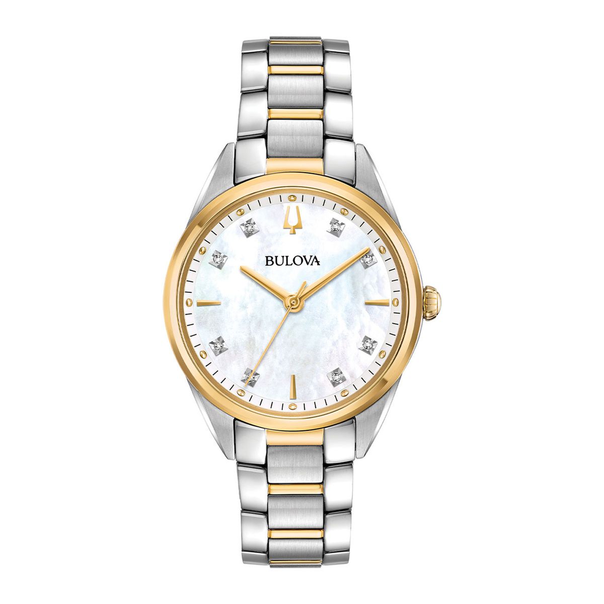 BULOVA - Reloj Bulova Mujer Sutton. Reloj Acero Inoxidable Plateado 98P184