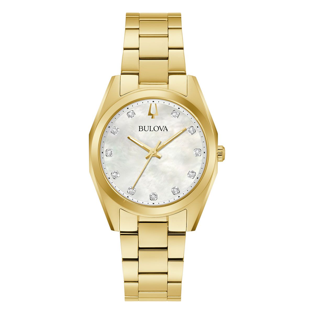 BULOVA - Reloj Bulova Mujer Surveyo. Reloj Acero Inoxidable Dorado 97P172