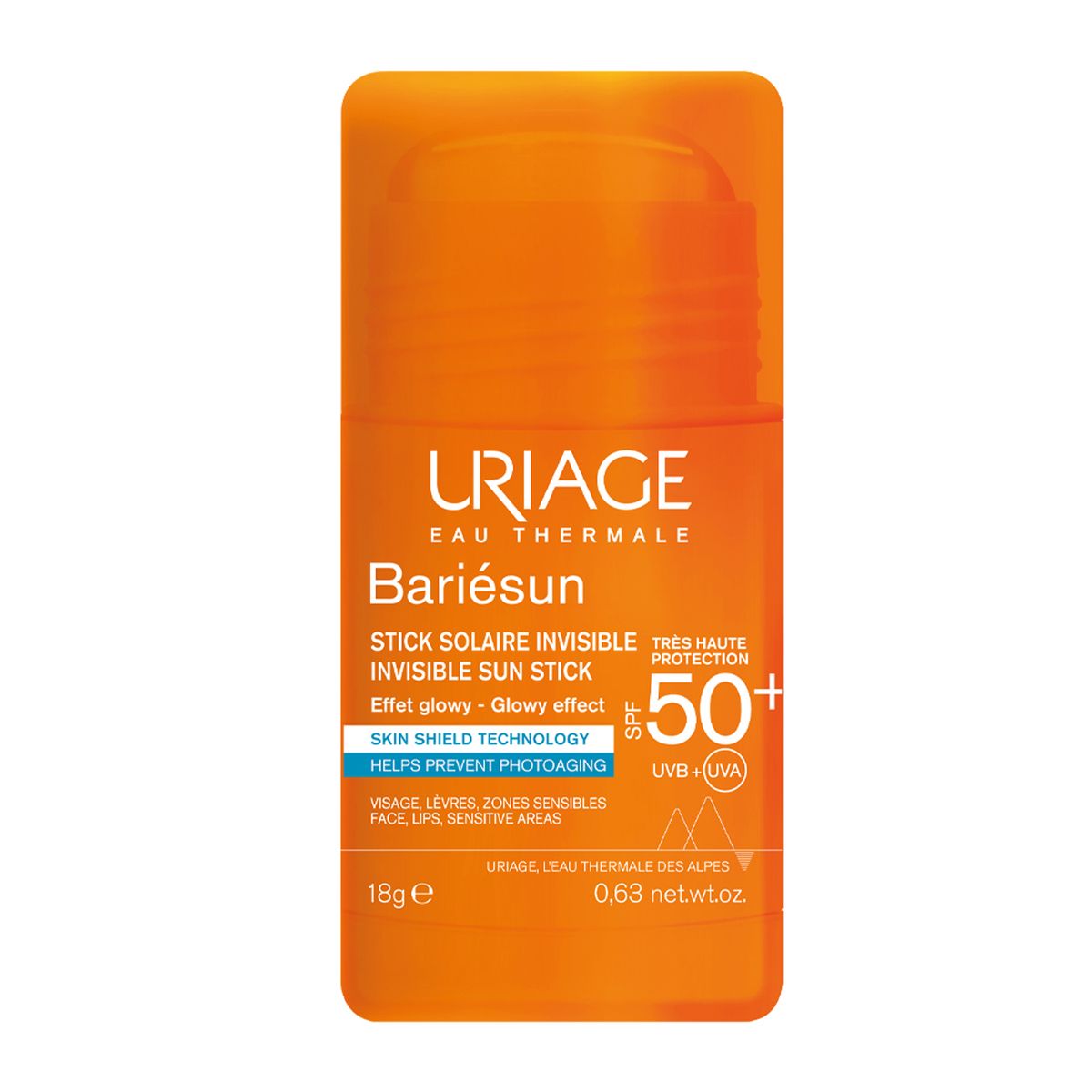 URIAGE - Protector solar Bariesun Stick Invisible en barra Uriage 18 gr