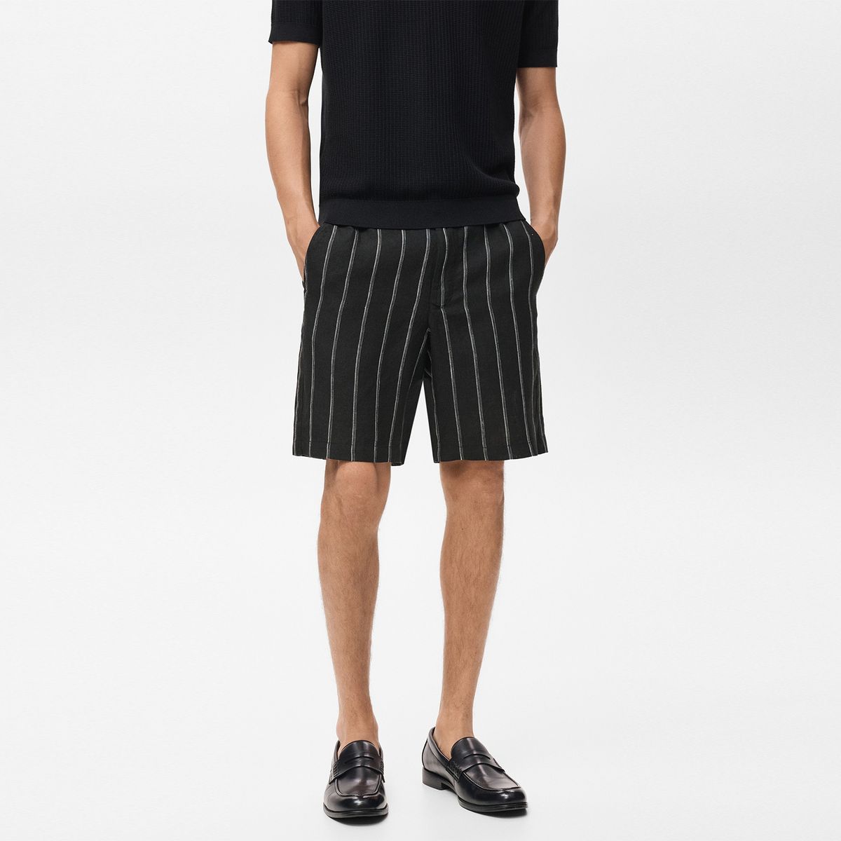 MANGO - Bermuda Hombre con Forro Mango