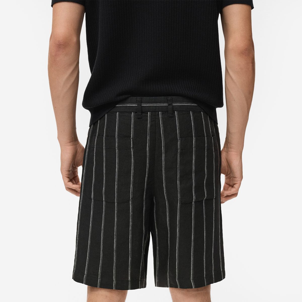 MANGO - Bermuda Hombre con Forro Mango