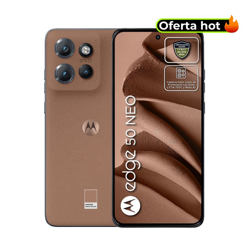 MOTOROLA - Celular Motorola Edge 50 Neo 5G | 256GB | 8GB RAM