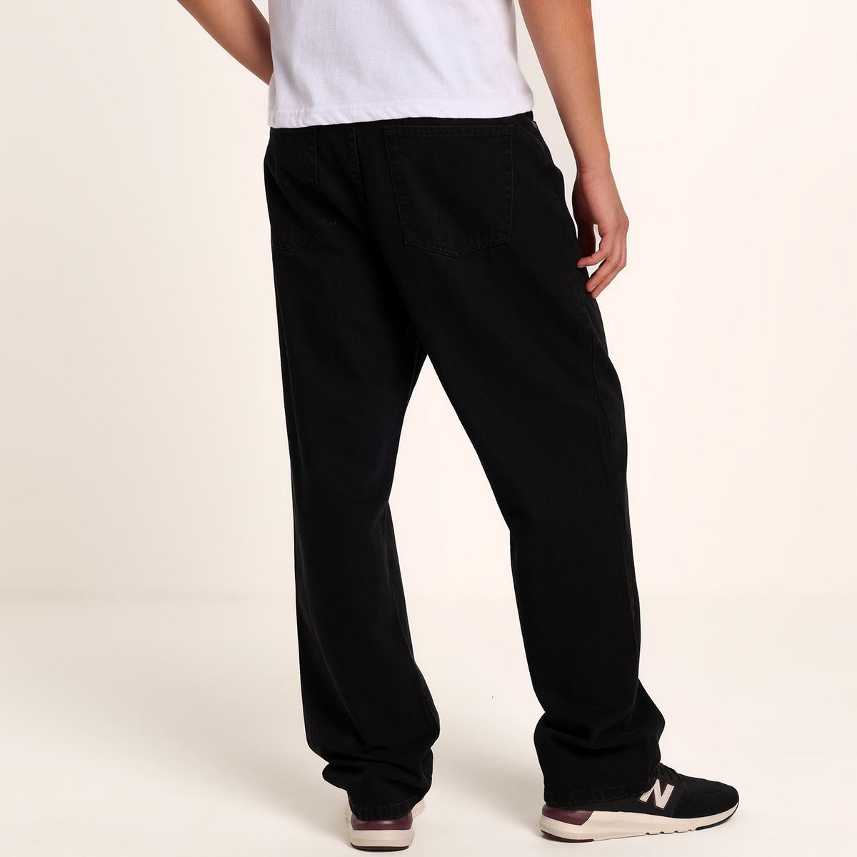 BEARCLIFF - Jean 5 Bolsillos Hombre Baggy Algodón Largo 32 Bearcliff