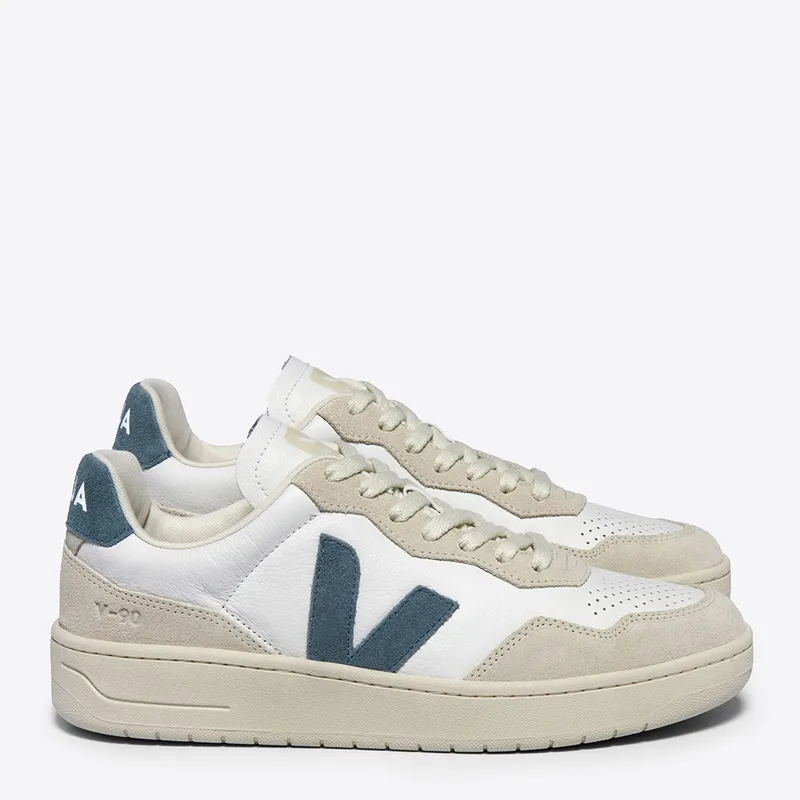 VEJA - Tenis Veja Moda V-90 Hombre Blancos