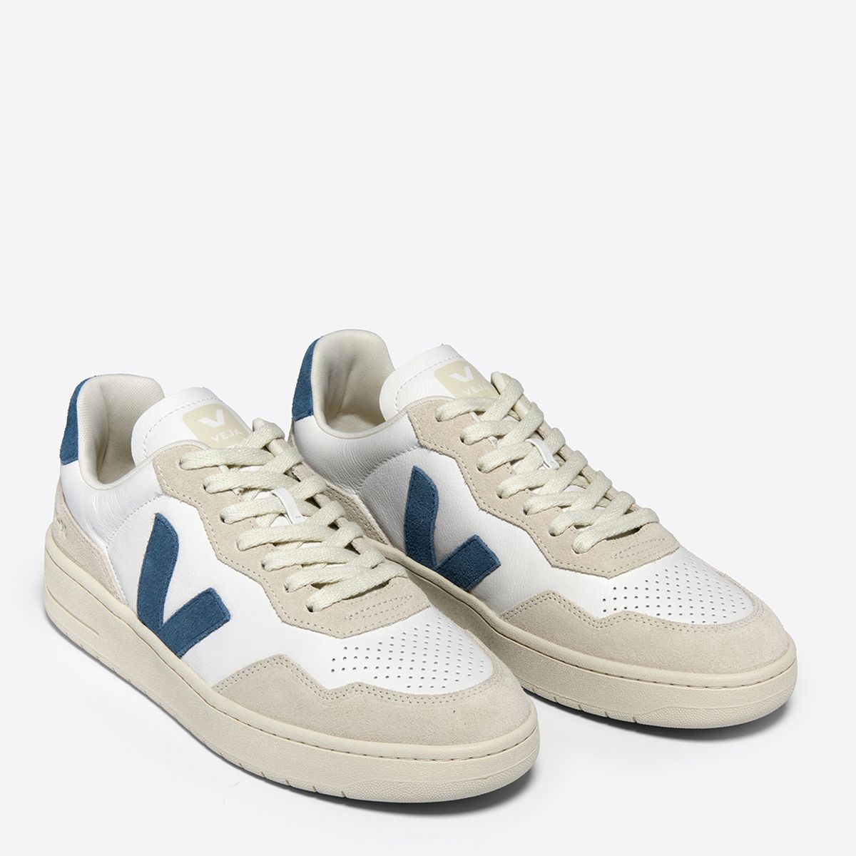 VEJA - Tenis Veja Moda V-90 Hombre Blancos