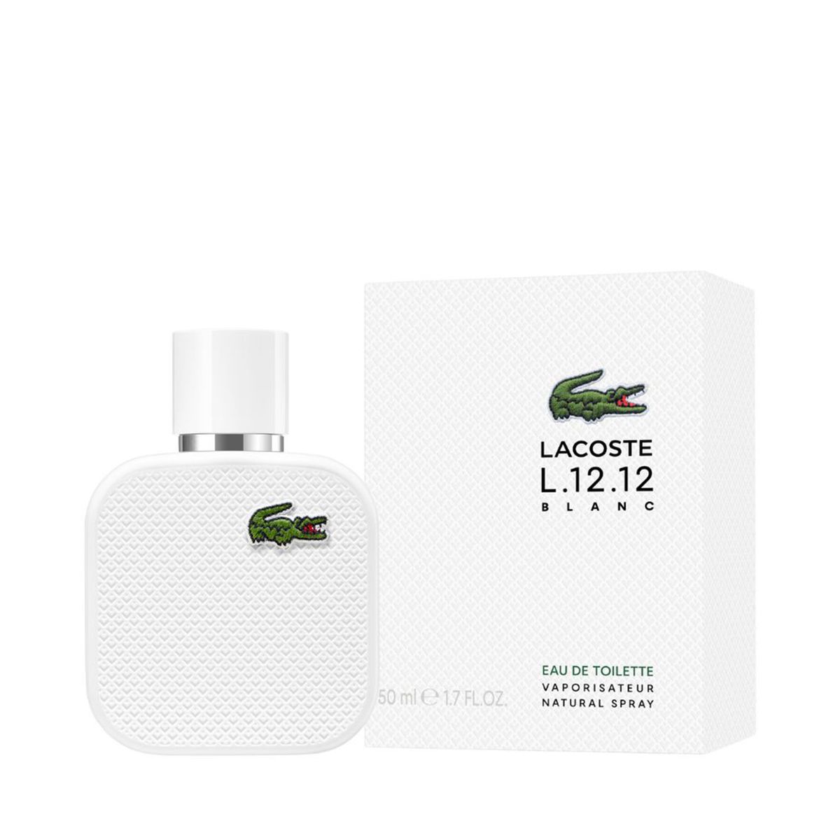 LACOSTE - Perfume Hombre Lacoste L.12.12 Blanc 50 ml Eau de toilette