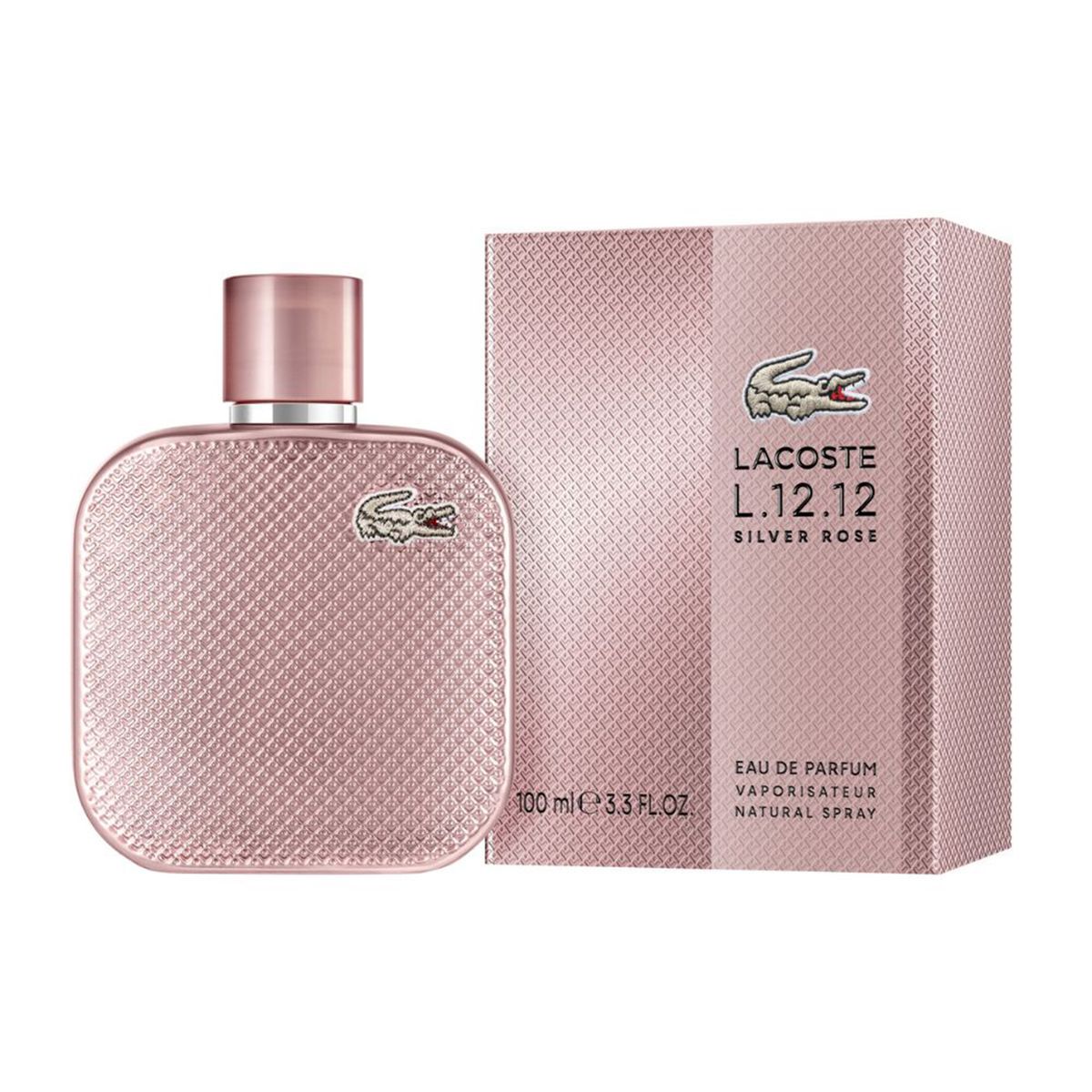LACOSTE - Perfume Mujer Lacoste L.12.12 Silver Rose 100 ml Eau de parfum
