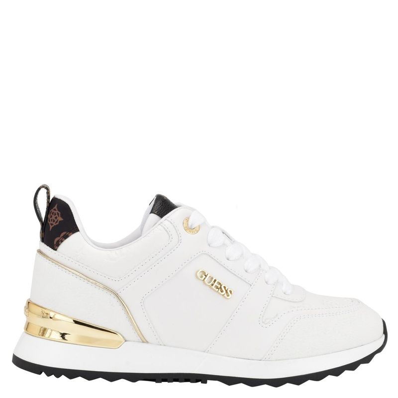 GUESS - Tenis Guess Moda Kadlin Mujer Blancos