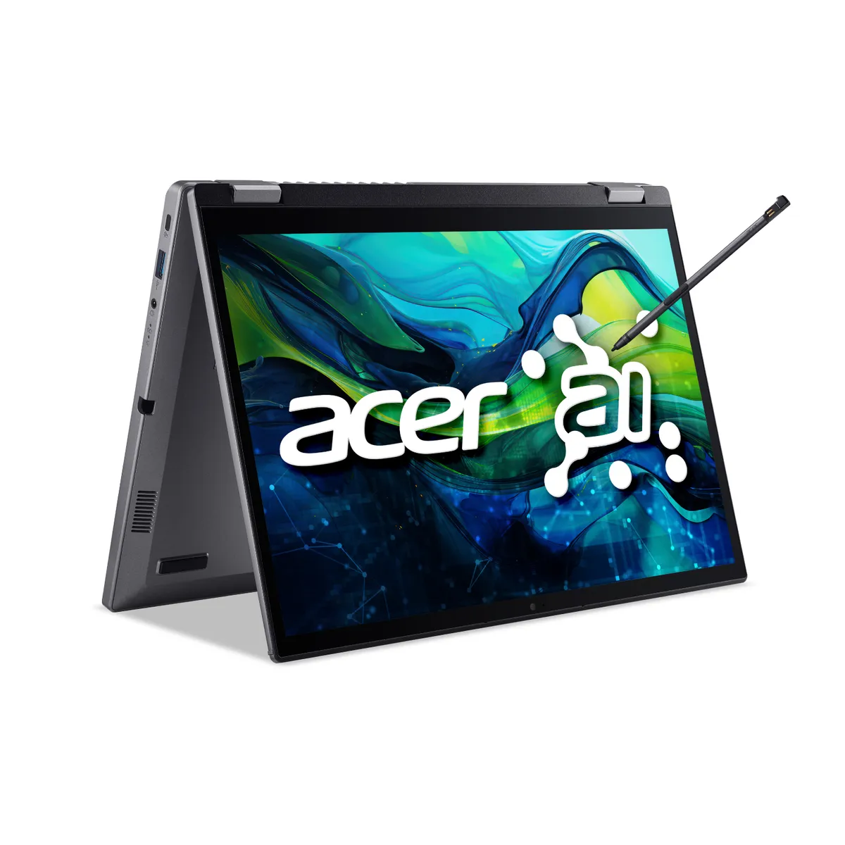 ACER - Portátil Aspire Spin Acer Táctil | Intel Core Ultra 7 | 16GB de RAM | 1TB SSD de Almacenamiento | Windows 11 | Pantalla 14 pulgadas | ASP14-52MTN-70TY | Computador portátil 2 en 1