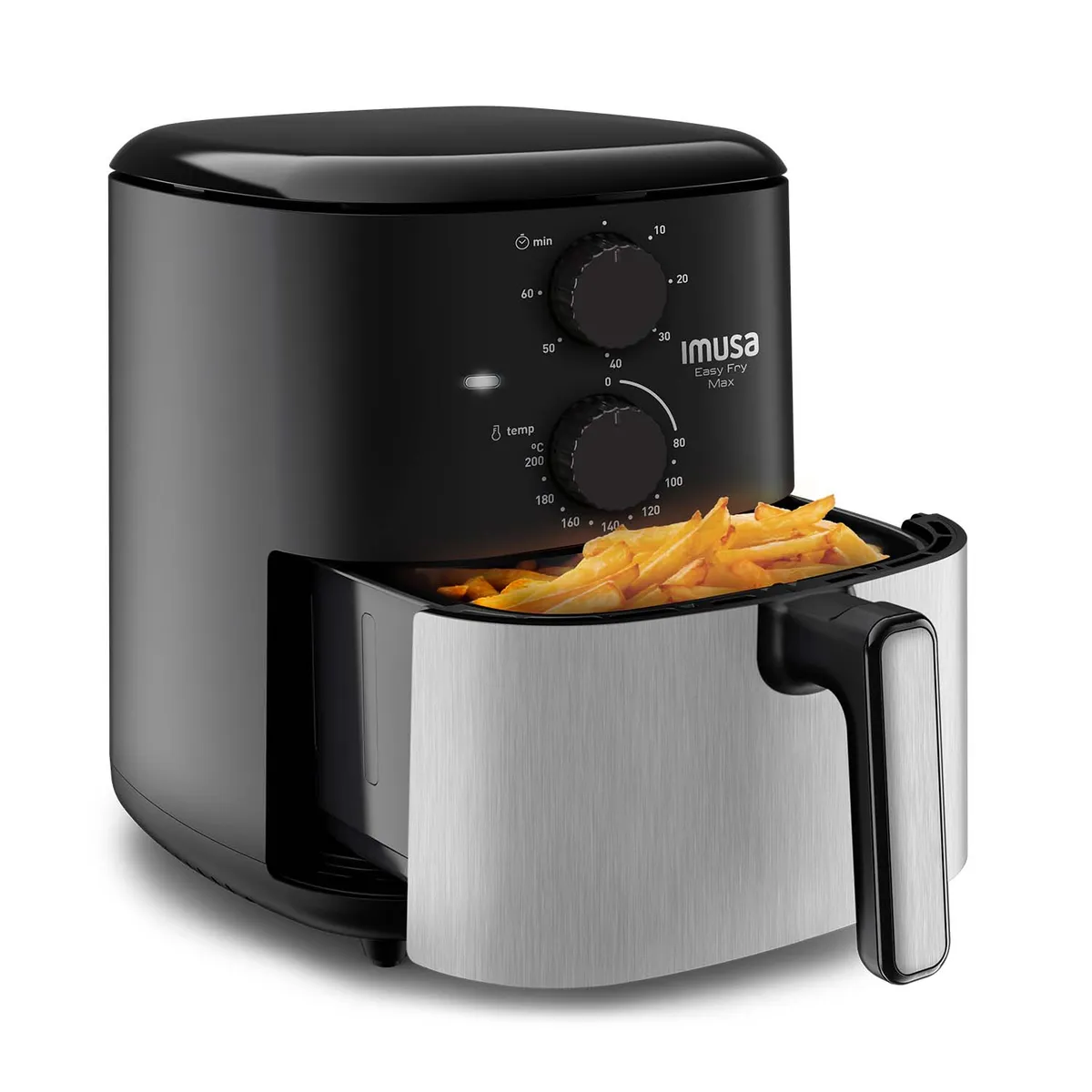 IMUSA - Freidora de aire Imusa Max mecánica inox 5 lt