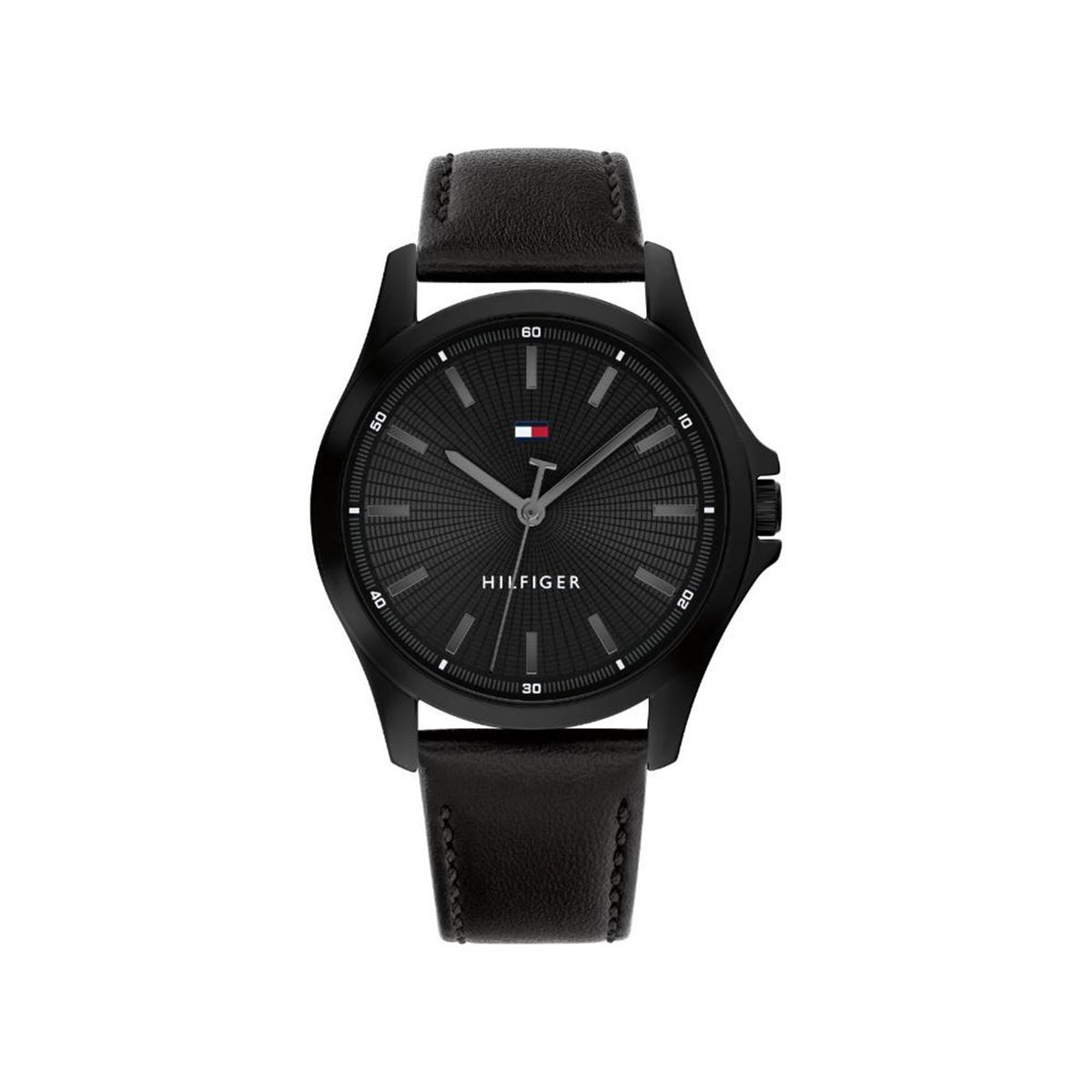 TOMMY HILFIGER - Reloj Tommy Hilfiger Hombre 1792190 . Reloj  Cuero Negro