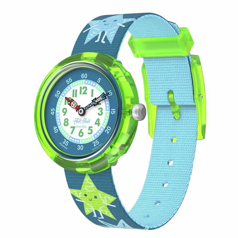 FLIK FLAK - Reloj Flik Flak Niña Starry Glow. Reloj Plastico Verde ZFBNP242