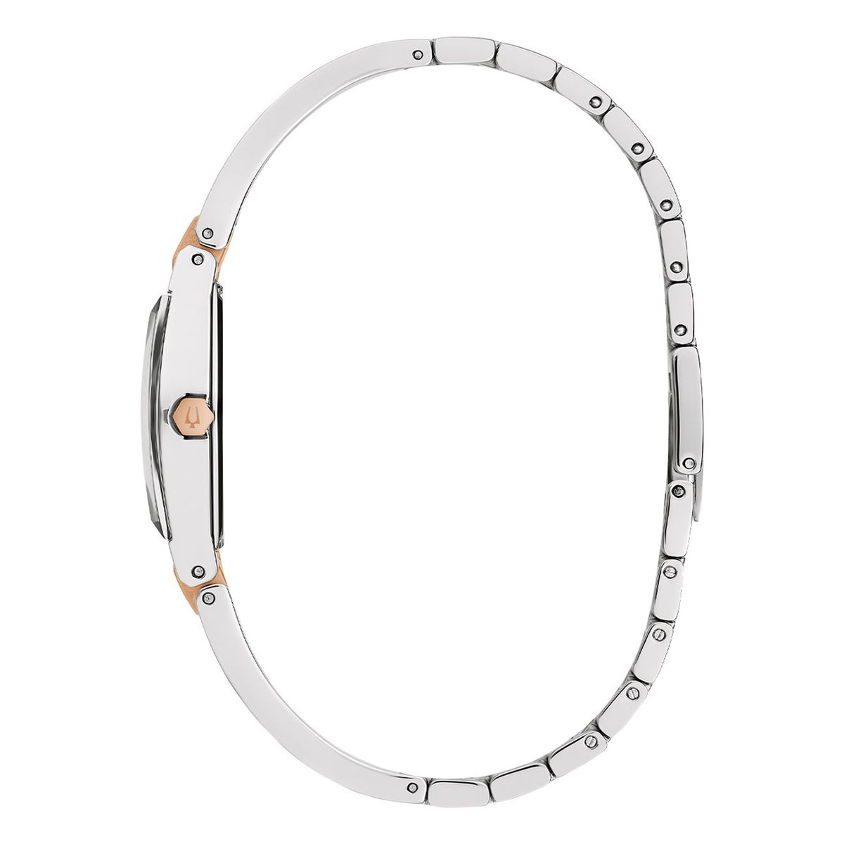 BULOVA - Reloj Bulova Mujer Gemini. Reloj Acero Inoxidable Plateado 98P216