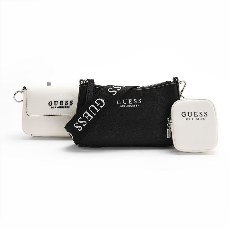 GUESS - Bolso Guess ABBIE MINI CROSSBODY TOP ZIP