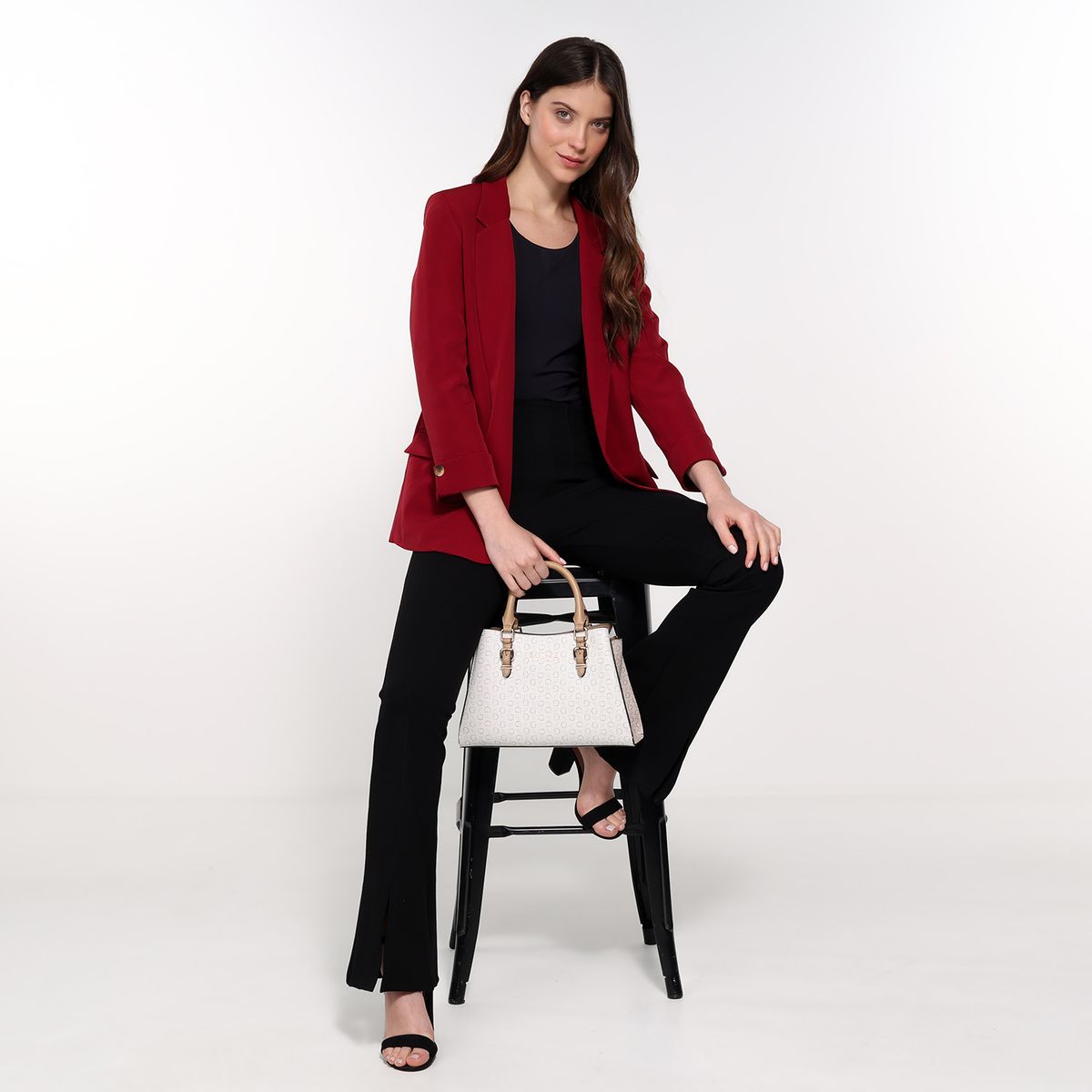 GUESS - Bolso Guess BARGER SATCHEL