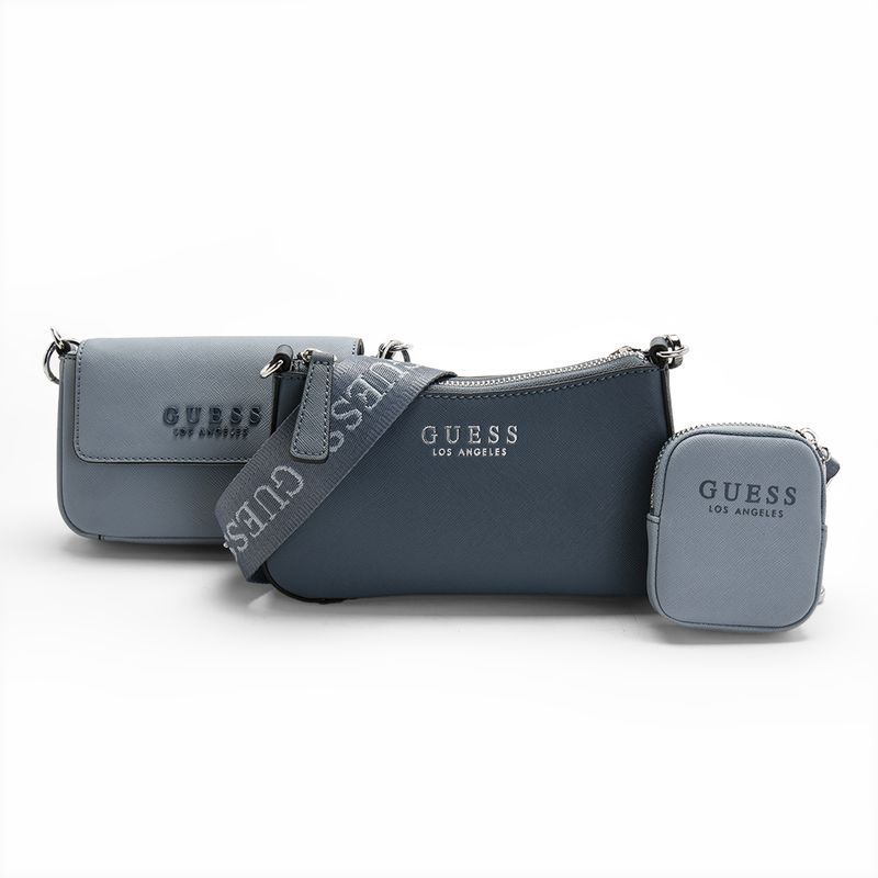 GUESS - Bolso Guess ABBIE MINI CROSSBODY TOP ZIP