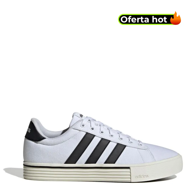 ADIDAS - Tenis Adidas Moda Daily 4.0 Hombre Blancos