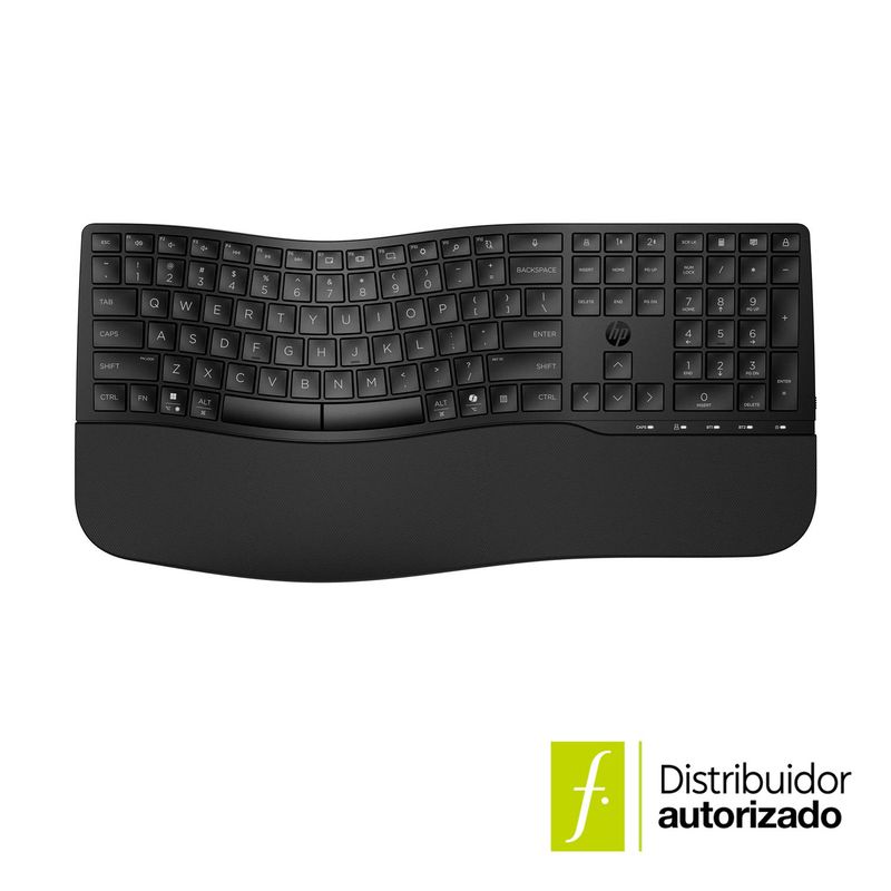 HP - Teclado HP 680 Comfort de modo dual Negro 8T6L8AA