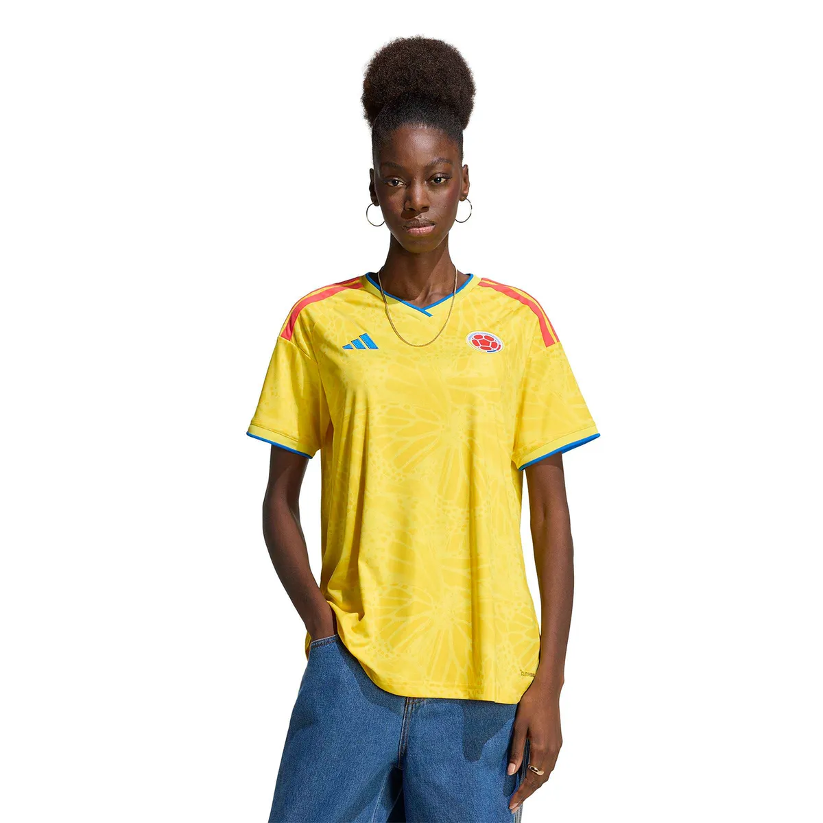 ADIDAS - Camiseta de Futbol Seleccion Colombia Mujer Mundial 2026