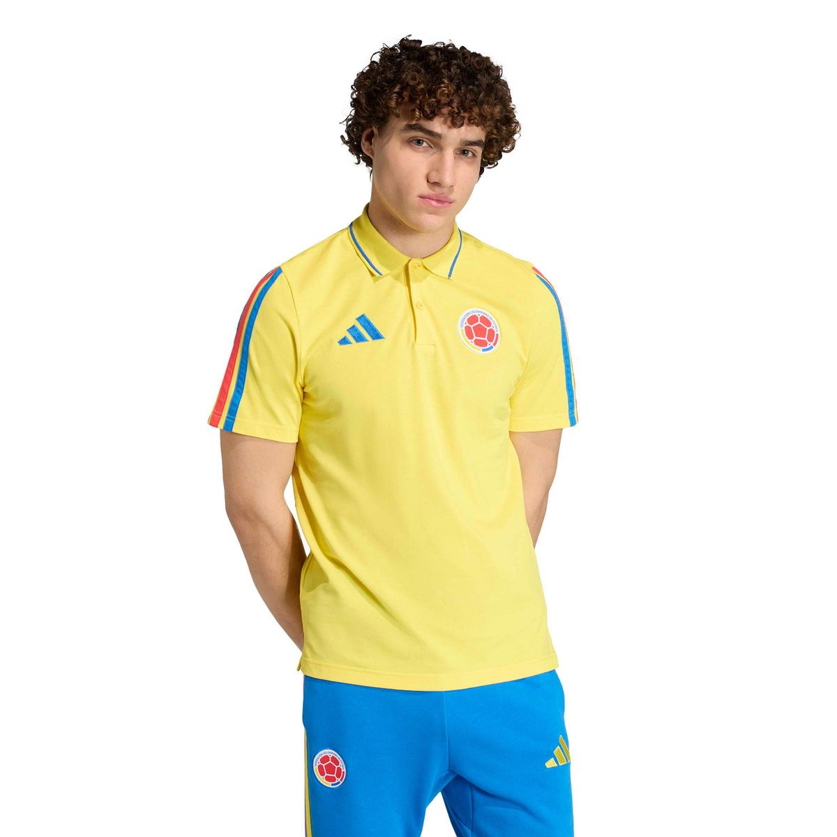 ADIDAS - Camiseta de Futbol Polo Selección Colombia Mundial 2026