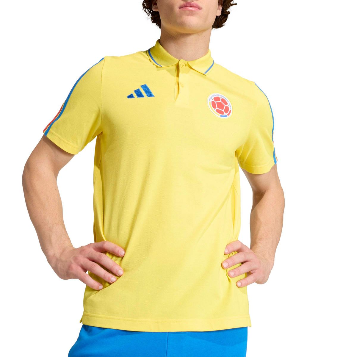 ADIDAS - Camiseta de Futbol Polo Selección Colombia Mundial 2026