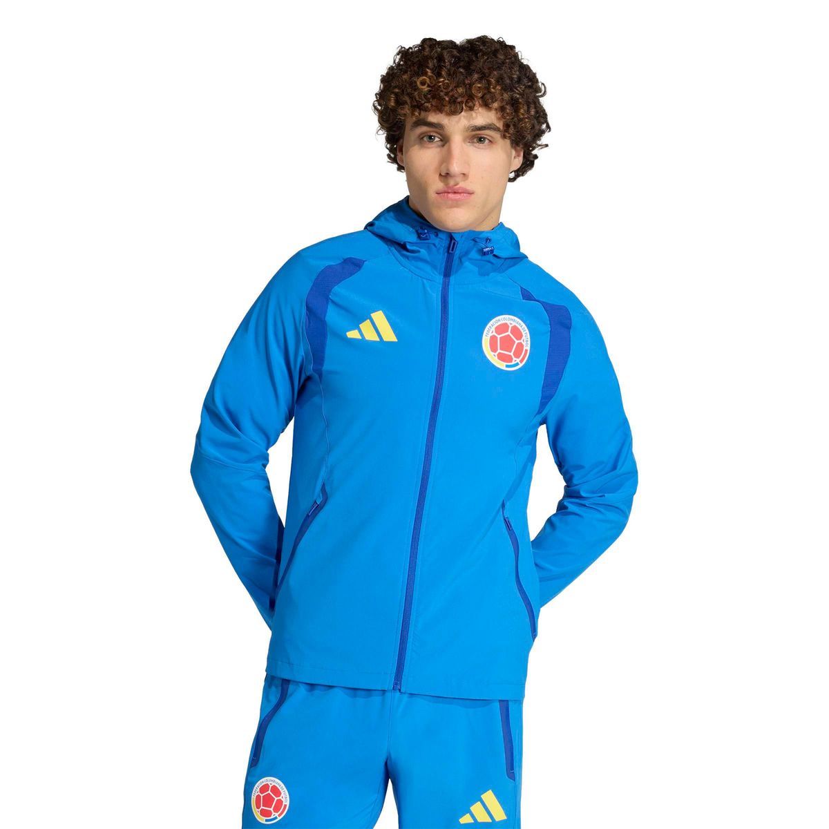 ADIDAS - Chaqueta Cortavientos de Futbol  Selección Colombia Mundial 2026