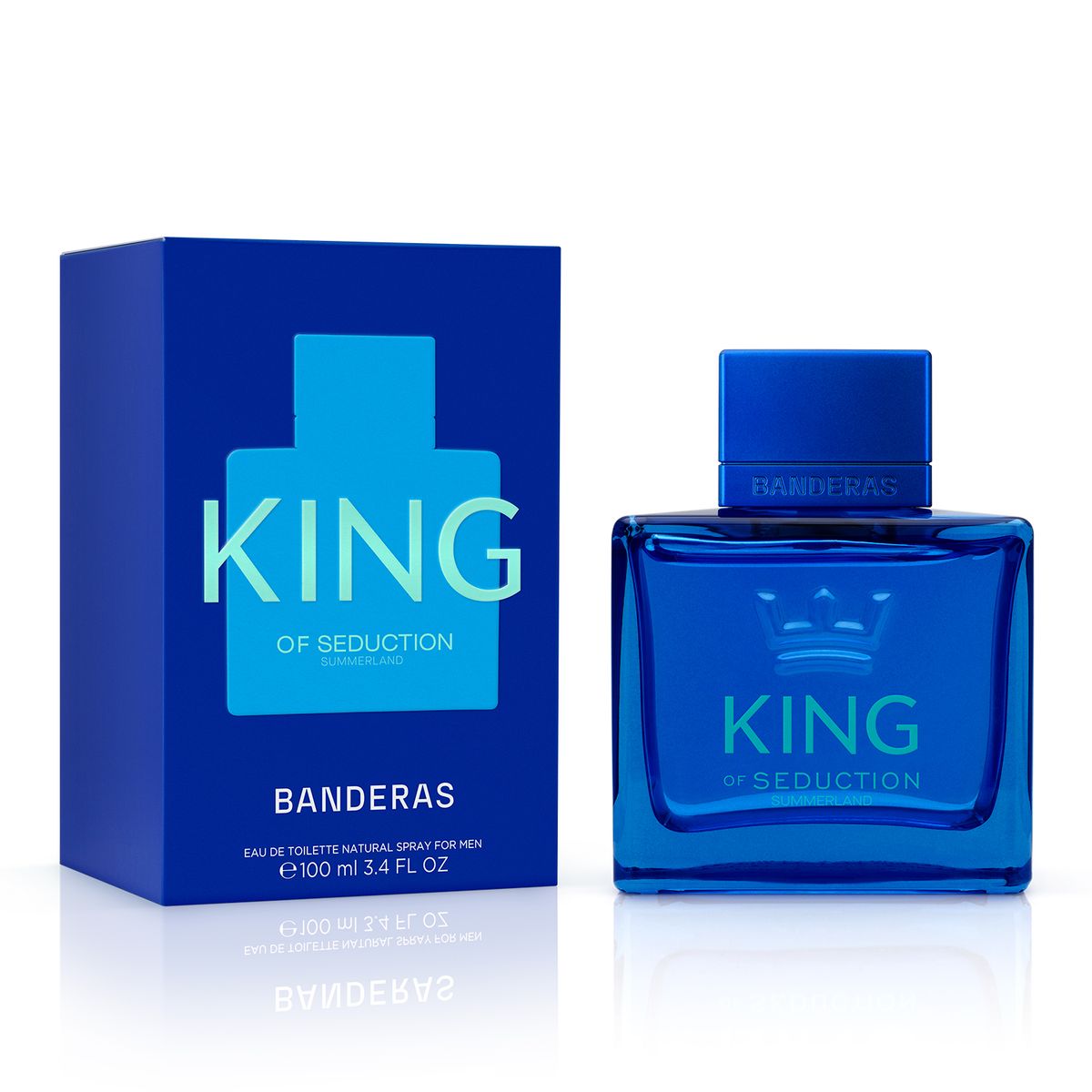 BANDERAS - Perfume Hombre Banderas King of Seduction Summerland 100 ml Eau de toilette 