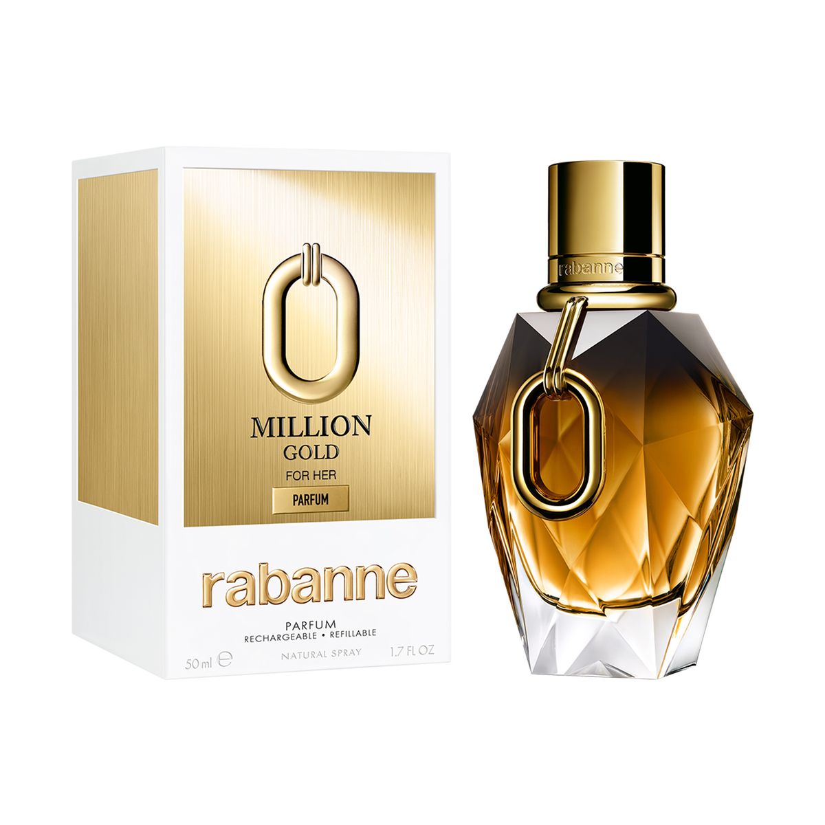 RABANNE - Perfume Mujer Rabanne Million Gold for Her Parfum 50ml 50ml Parfum 