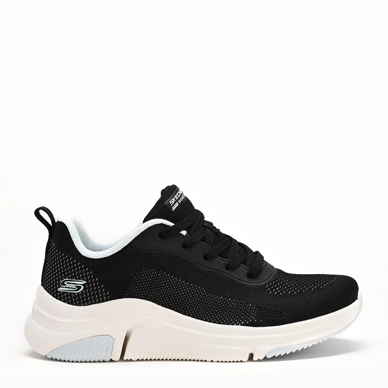 SKECHERS - Tenis Skechers Moda Bobs Sparrow Flex Mujer Negros