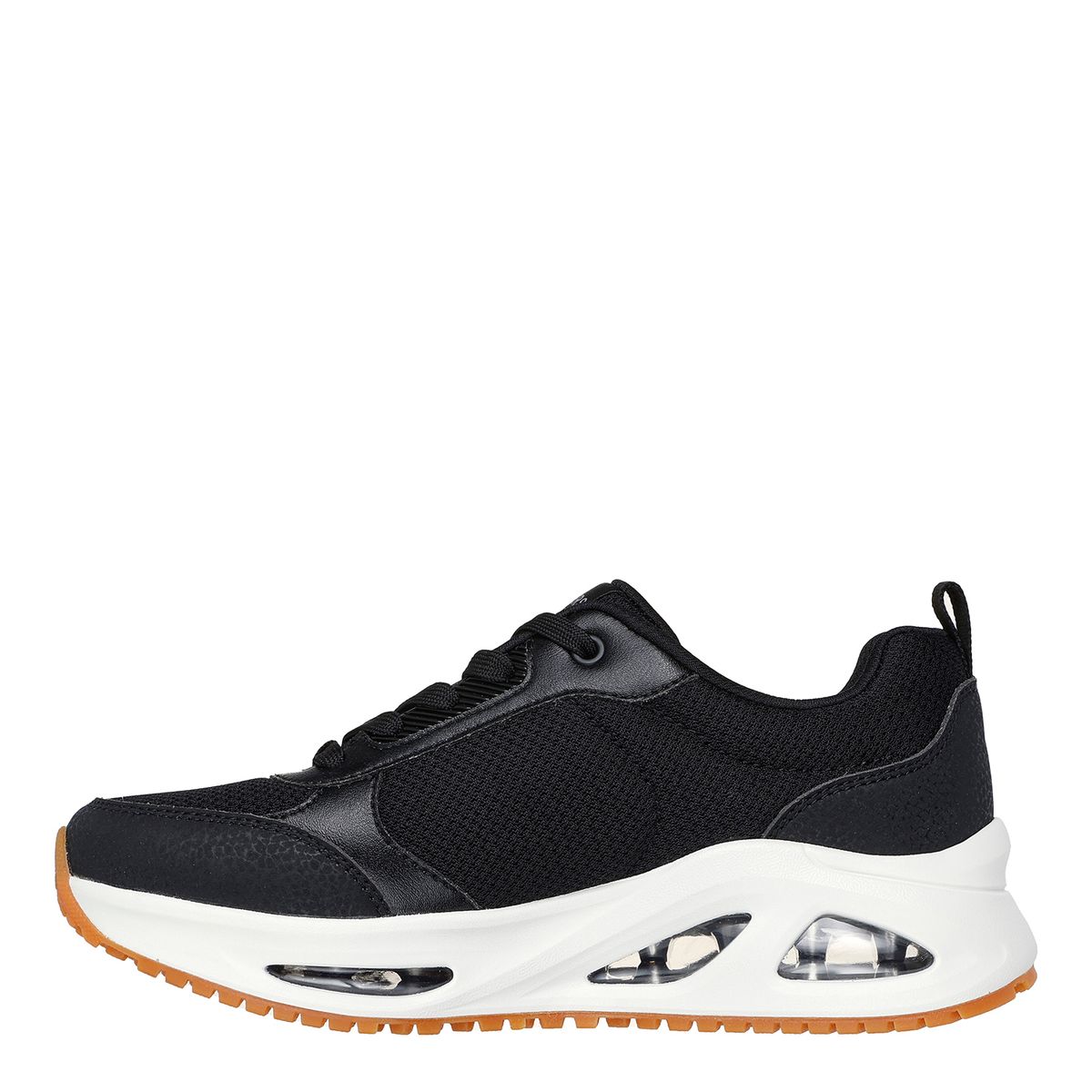 SKECHERS - Tenis Skechers Moda Uno Ego Currant Air Mujer Negros