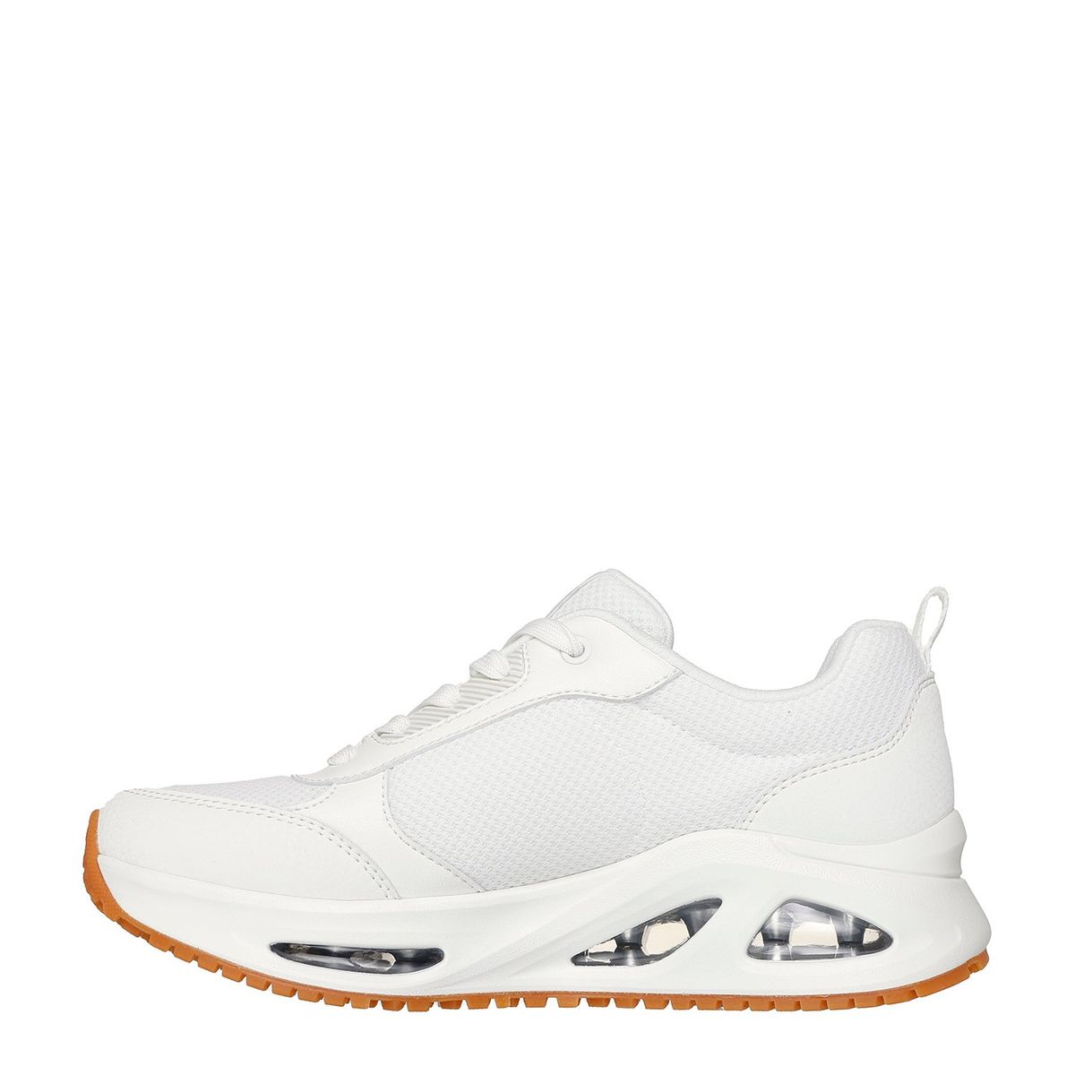 SKECHERS - Tenis Skechers Moda Uno Ego Currant Air Mujer Blancos