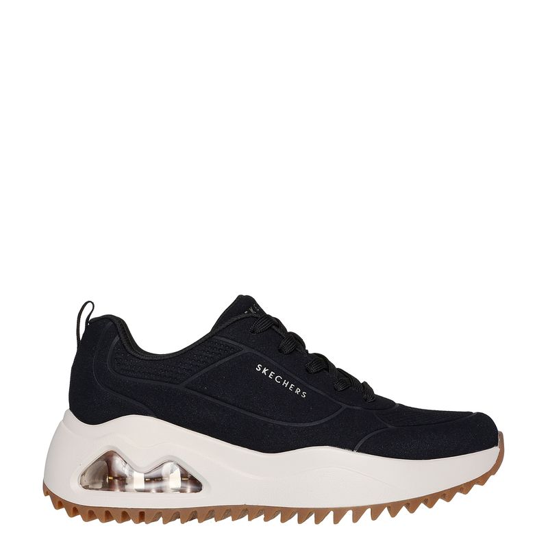 SKECHERS - Tenis Skechers Moda Uno Peaks Blaze Ahead Mujer Negros