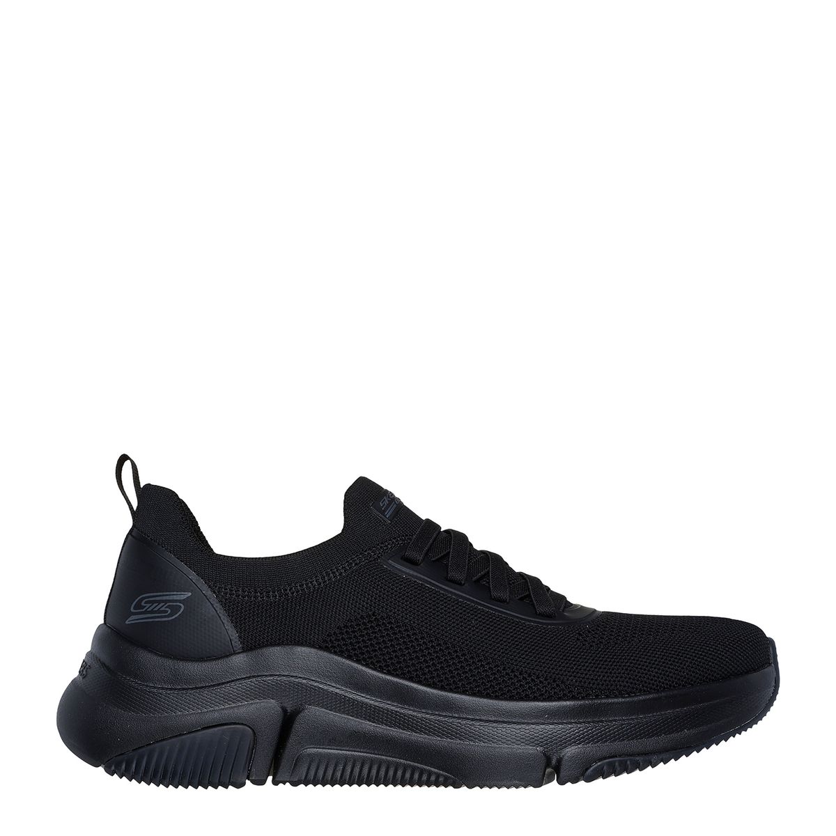 SKECHERS - Tenis Skechers Moda Bobs Sparrow Flex Hombre Negros