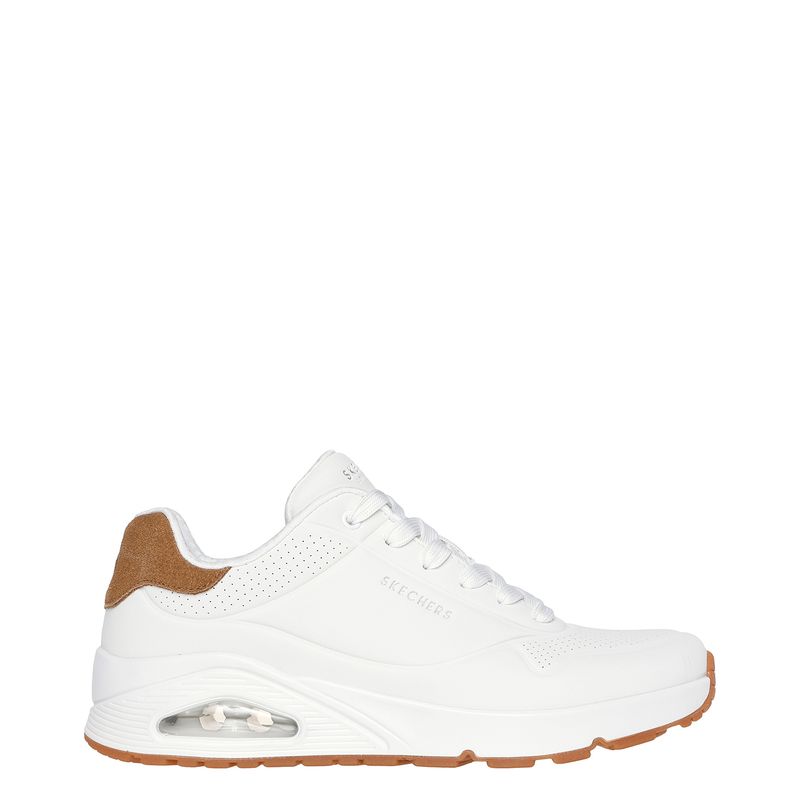 SKECHERS - Tenis Skechers Moda Uno Suited On Air Hombre Blancos