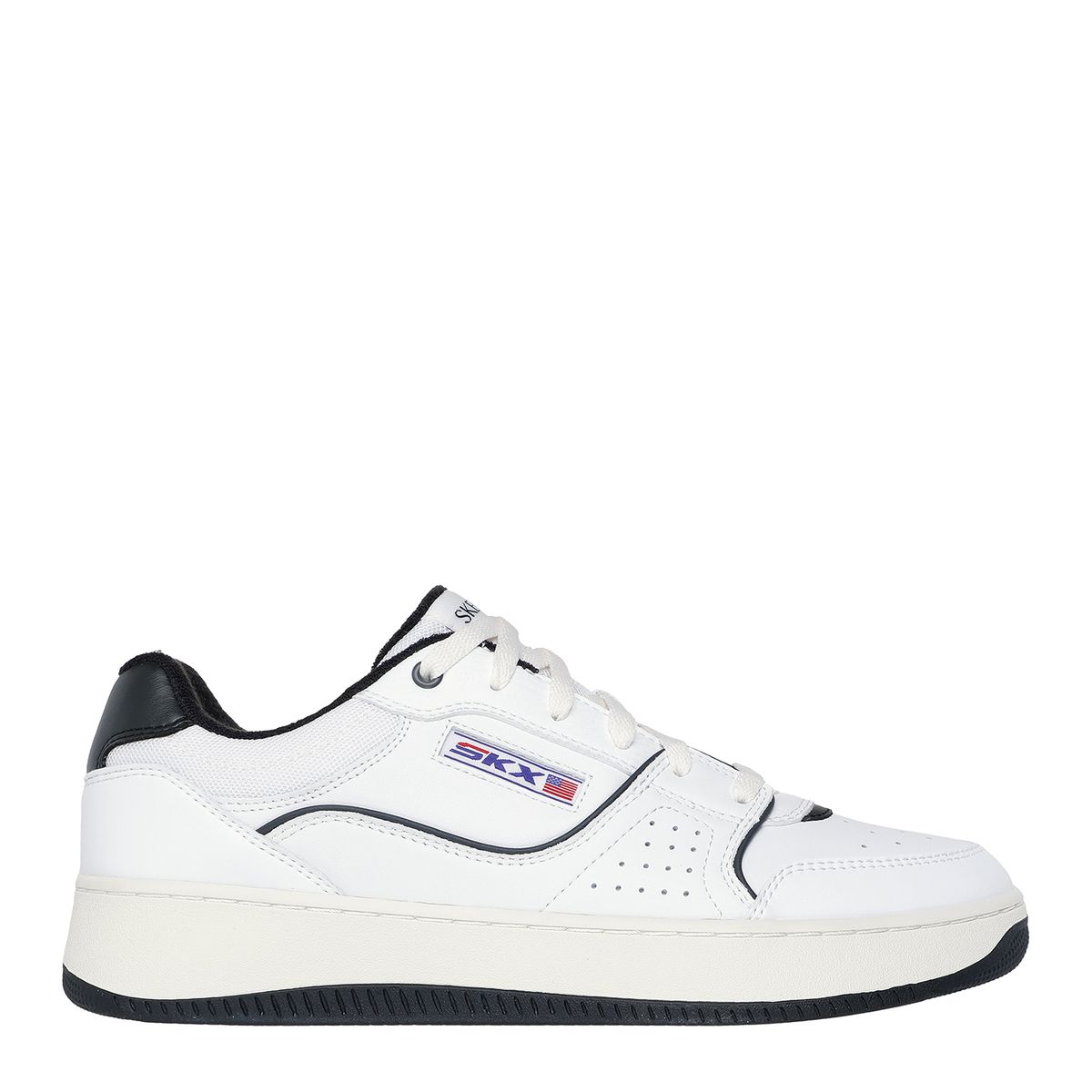 SKECHERS - Tenis Skechers Moda Sport Court 2.0 Hombre Blancos