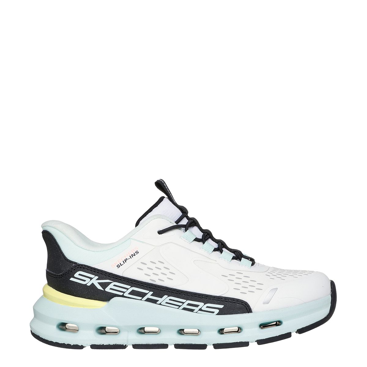 SKECHERS - Tenis moda Skechers Slip Ins Glide Step + - Vista Lan Niño Blancos 
