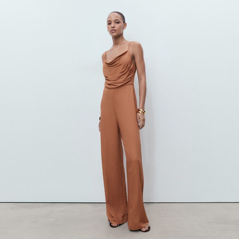 MANGO - Enterizo Largo para Mujer Mango