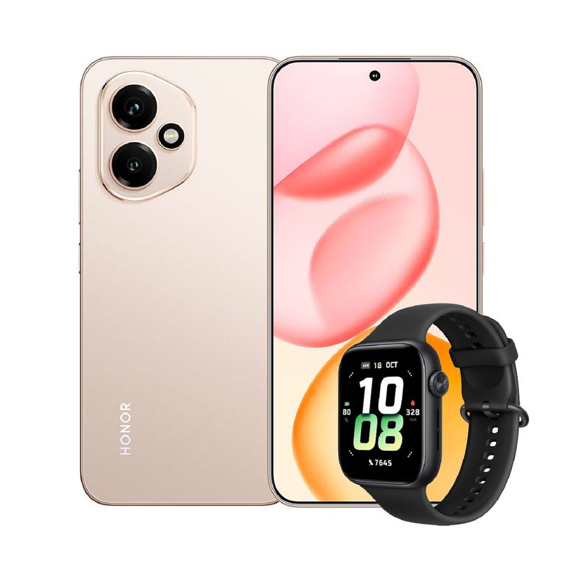 HONOR - Celular HONOR 400 5G 512GB | 12GB RAM |Cámara posterior 200MP Dual | Cámata Frontal  50MP | Pantalla 6,5 pulgadas|Procesador Qualcomm Snapdragon 7 Gen 3 | Obsequio HONOR Watch Choice 2i