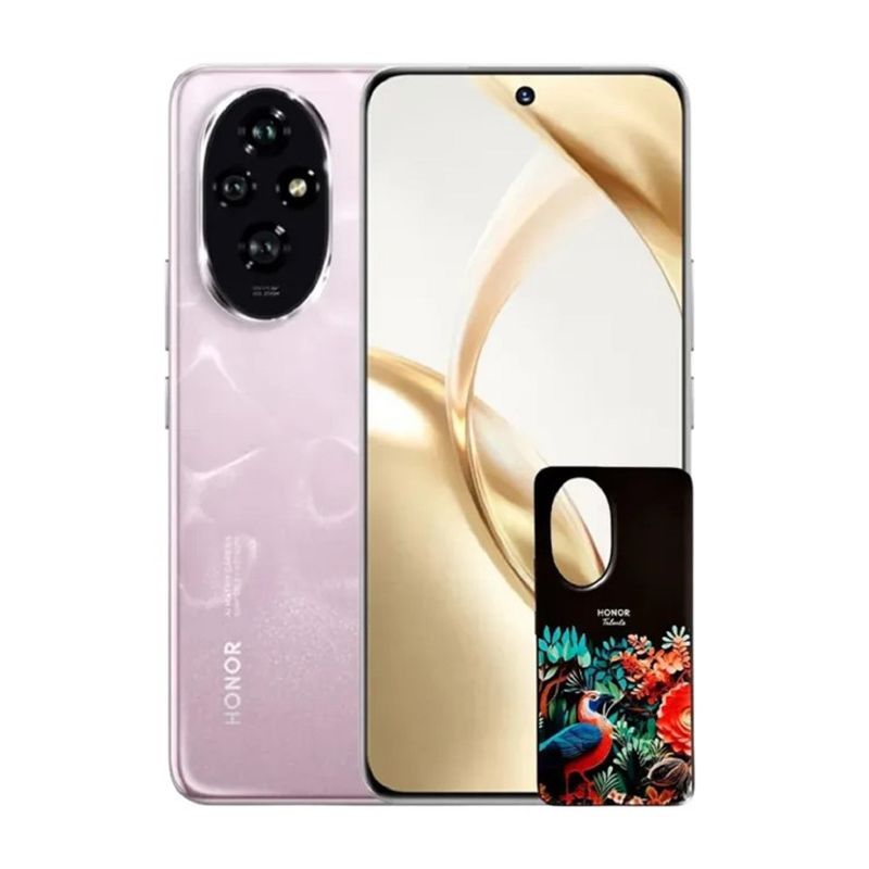 HONOR - Celular HONOR 200 5G 256GB | 12GB RAM |Cámara posterior 50MP Triple | Cámata Frontal  50MP | Pantalla 6,7 pulgadas|Procesador Qualcomm Snapdragon 7 Gen 3 | Obsequio Flip Cover 
