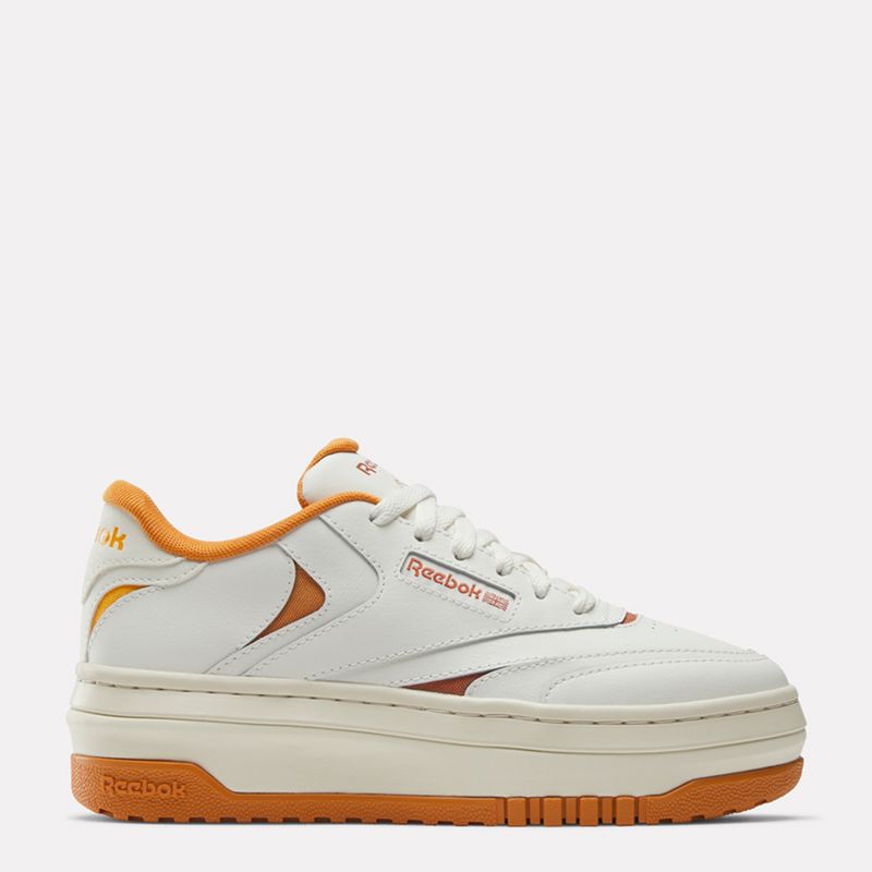 REEBOK - Tenis Reebok Moda Club C Extra Mujer Blancos