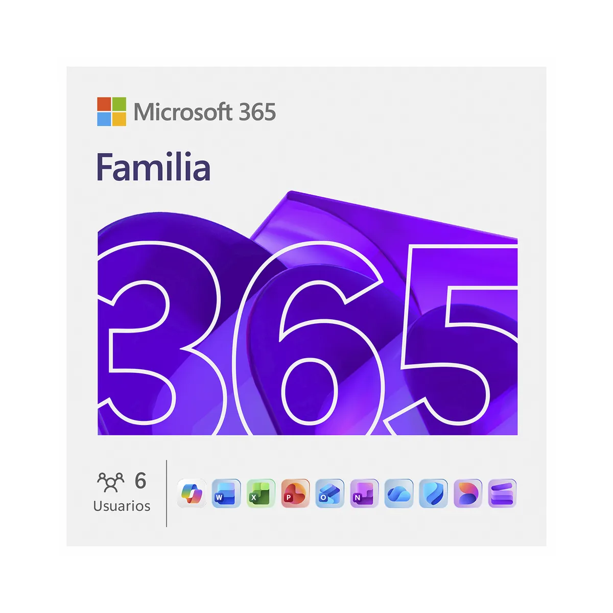  - Microsoft Office 365 Familia 12 Meses