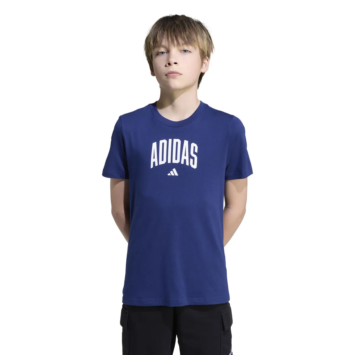 ADIDAS - Camiseta Unisex infantil Manga corta de Algodón Adidas